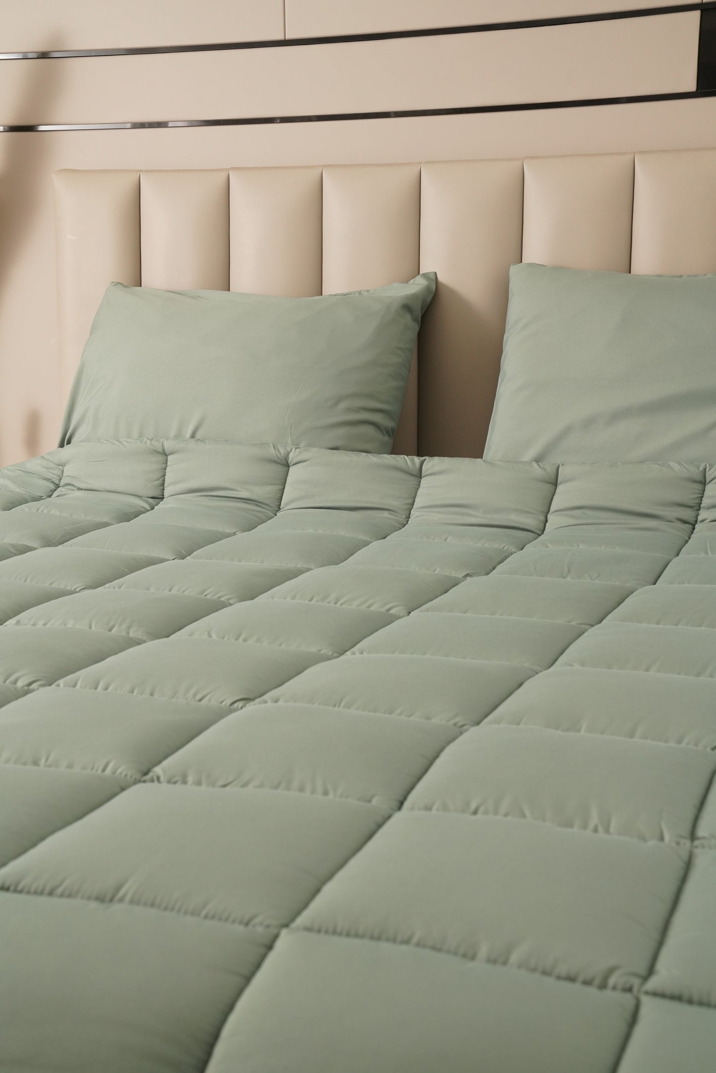 Dekbed Zonder Overtrek Diamond Groen/Kaki Dekbed Zonder Overtrek Diamond Groen/Kaki